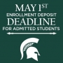 Don't forget the deadline to submit your enrollment deposit is just...