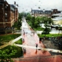 Stay dry today, Blue Hens! "@meaghanclancy: wet @udelaware"