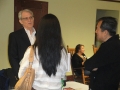 Dr. Jerry Putnam chats about Davidson's premedical program at the...