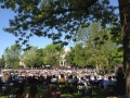 View from the back of the Green. Congratulations to the Class of 2012...